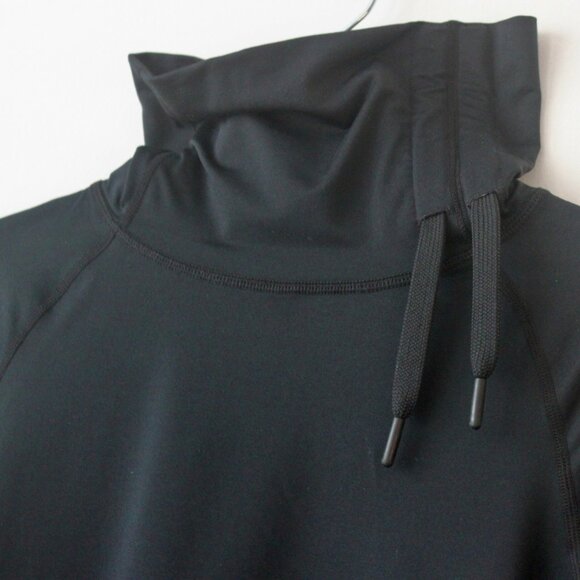 Layer 8 Black Performance Quick-Dry Turtleneck Pull-Over Exercise Sweater Small - Picture 4 of 9